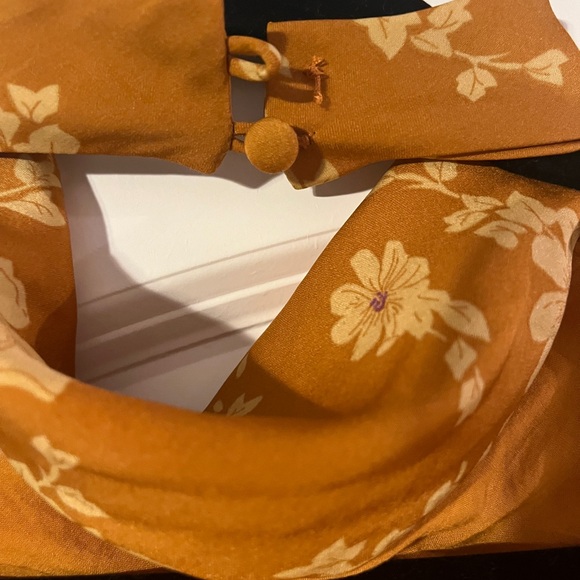 Free People Silk Floral Dress - Picture 6 of 10